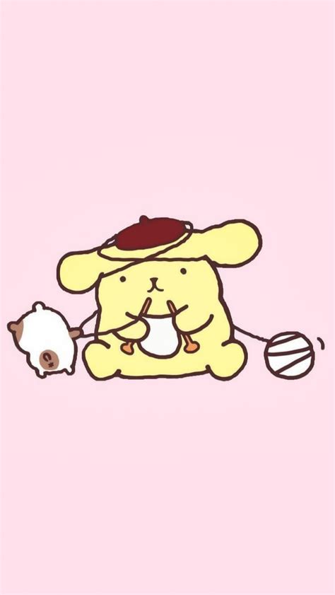 Pin By Cherry 🍒 On Pom Pom Purin Walpaper Hello Kitty Sanrio