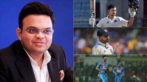 Bcci Secretary Jay Shah Letter To Top Indian Cricketers Warns Skipping