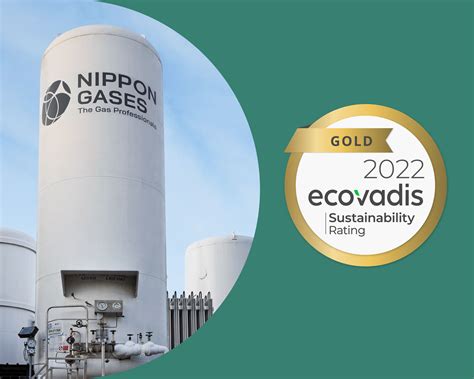 Ecovadis Gold Medal Award Nippon Gases