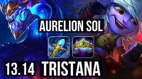 AURELION SOL Vs TRISTANA MID Rank 2 Aurelion Sol 6 0 7 400 Games