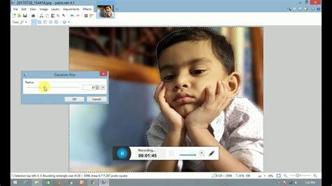 How To Blur Background Image In Paint Net DSLR EFFECT YouTube