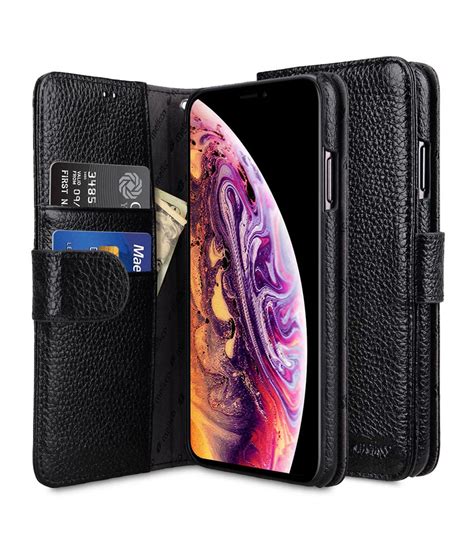 Кожаный чехол книжка Melkco для iPhone 11 - Wallet Book Type - черный