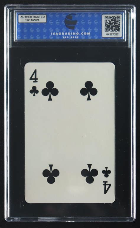 Babe Ruth Landsman Playing Card Isa Pristine Auction