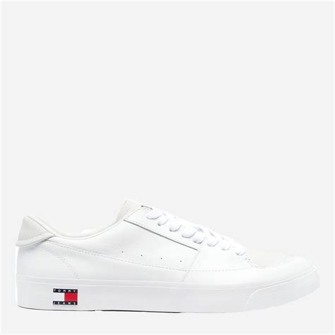 Мужские кеды низкие Tommy Hilfiger THIEM0EM01106YBR 46 Белые ...