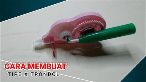 membuat tipe  trondol sederhana  mudah youtube