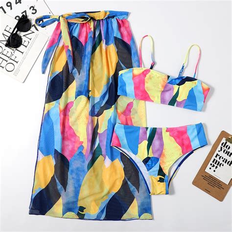 Jual PREORDER RUUHEE Sexy Bikini Woman Swimsuit 2021 Print Push Up