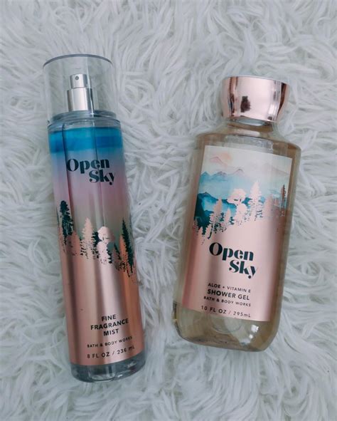 Bbw Combo Open Sky Beauty Personal Care Bath Body Bath On Carousell