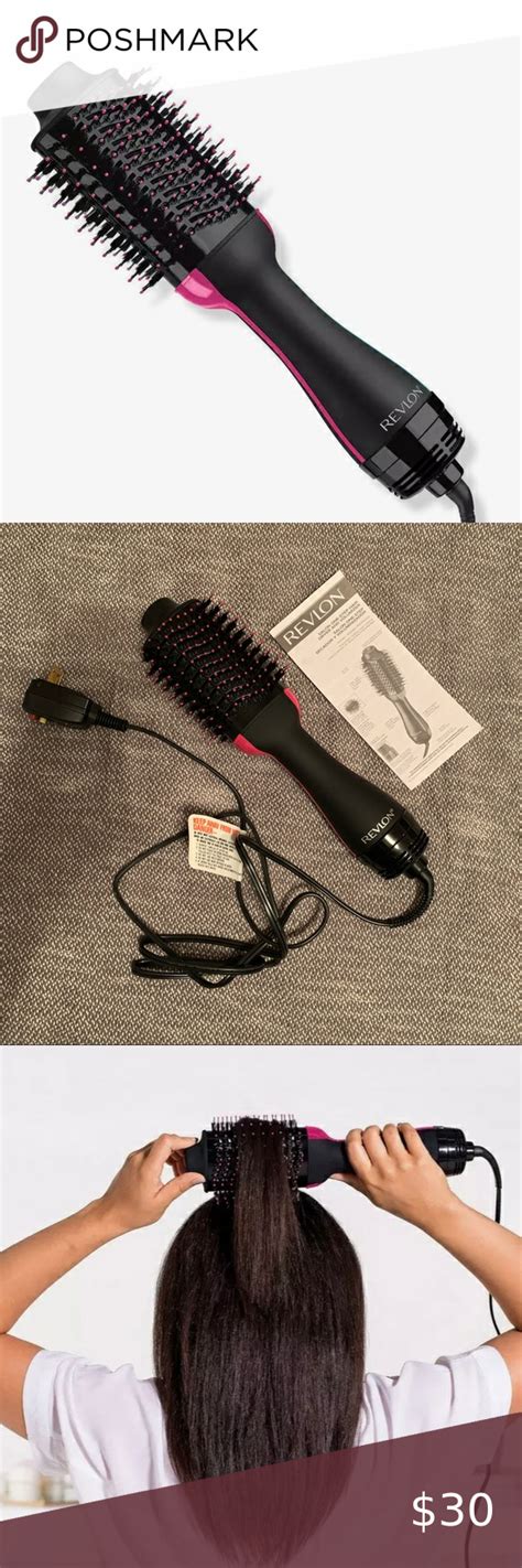 Revlon Salon One Step Volumizer Original Hair Dryer And Hot Air Brush Salon Blowout Revlon Hair