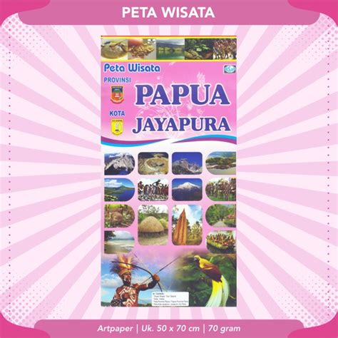 jual peta wisata indonesia  buana   yogyakarta kab bantul