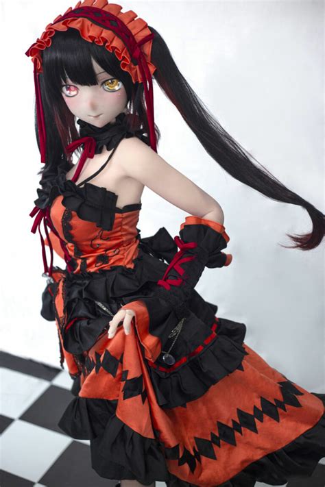 Tokisaki Kurumi Date A Live Big Breast Anime Sex Doll With PVC Head VSDoll
