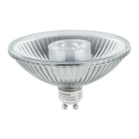 Paulmann Led Leuchtmittel Reflektor Qpar111 4w Gu10 Warmweiß 2700k Fl