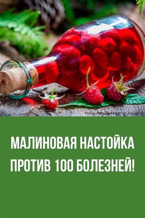 Малиновая настойка против 100 болезней