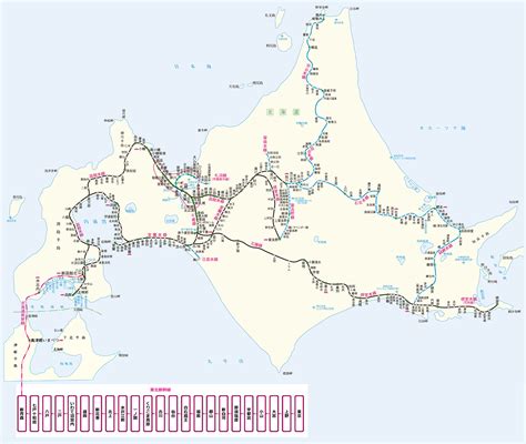 路線図から時刻検索|北海道旅客鉄道株式会社