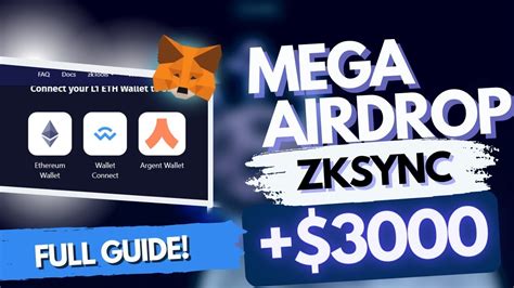 Crypto Airdrop Zksync Airdrop Free Guide Full Tutorial How To Claim