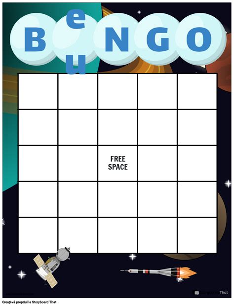 Tablă De Bingo 2 Storyboard By Ro Examples