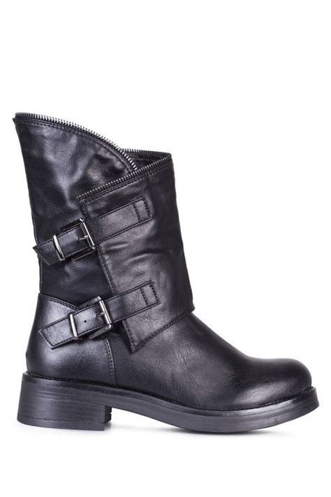 Дамски боти с две катарами | Shoes, Biker boot, Boots