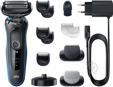 ᐉ Электробритва Braun Series 5 51-B4650cs черный/синий (81770292 ...