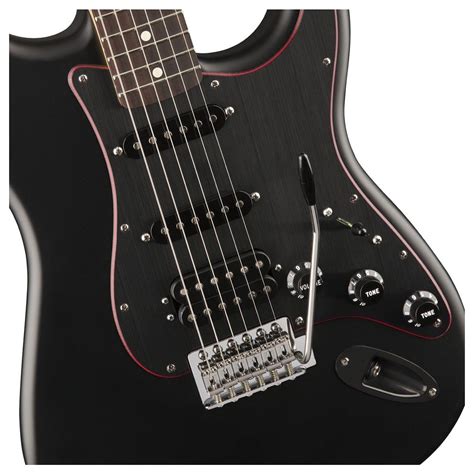 Disc Fender Fsr Stratocaster Noir Hss Pf Satin Black At Gear4music