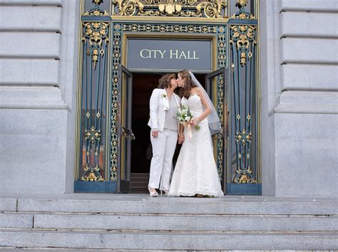 Same Sex San Francisco City Hall Wedding PS Love