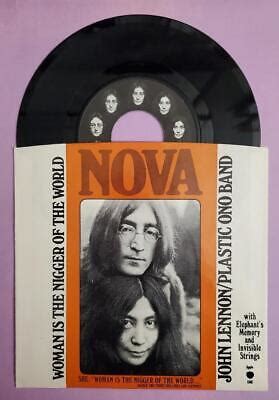 popsike.com - Beatles John Lennon US Apple 1848 Woman Is The Nigger Of ...