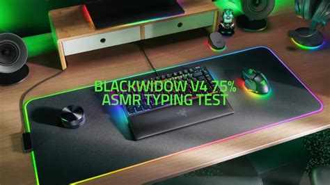 Razer BlackWidow V Wired Orange Switch Gaming Keyboard With Hot Swappable Design White RZ