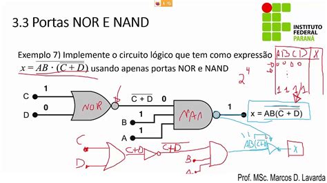 21 Montando Circuito Lógico a partir de Expressão Booleana YouTube