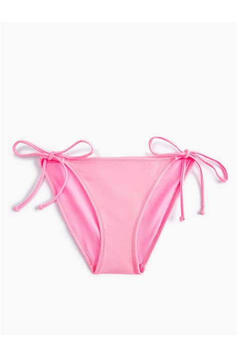 Koton Parlak Brazilian Bikini Alt Yanlar Ba Lama Detayl Fiyat Yorumlar Trendyol