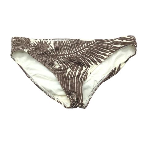 Vince Camuto Swim Bikini Bottoms Hipster Palm Leaf Depop