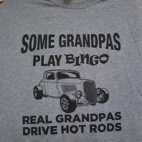 Hot Rod Grandpa Shirt Etsy