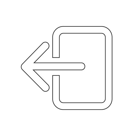 Logout Sign Icon 574938 Vector Art At Vecteezy