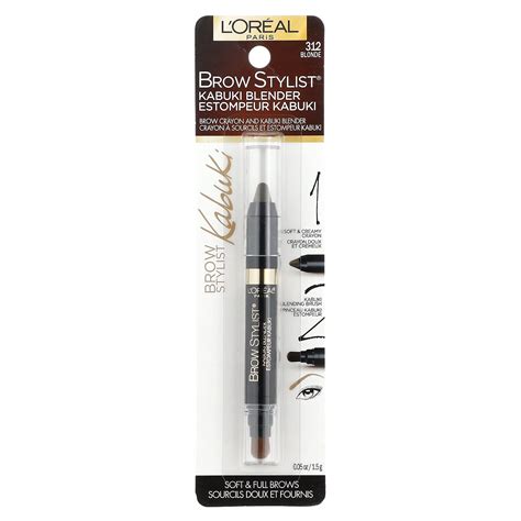 L Oréal Brow Stylist Kabuki Blender Blonde oz g