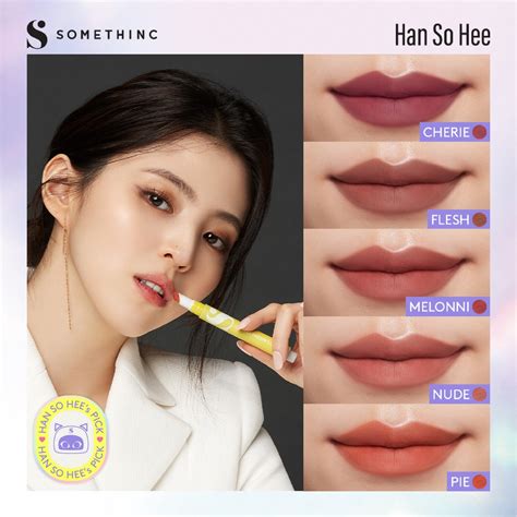 Jual Somethinc Fabric Lasting Tint Nude Lip Tint Natural Shopee Indonesia
