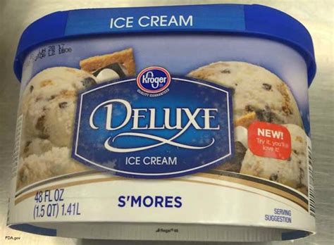 Kroger Deluxe Smores Ice Cream Recalled For Allergens