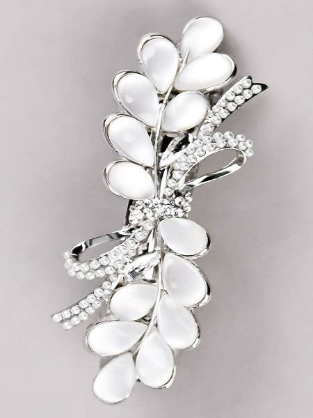 Красивая заколка автомат украшения для волос со стразами ...