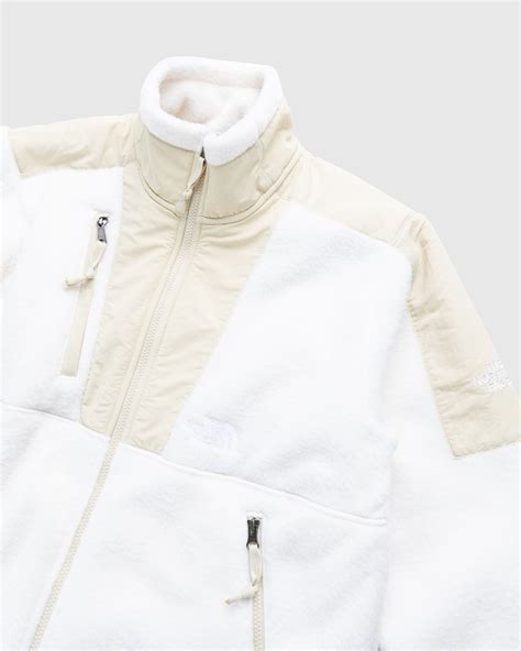 The North Face High Pile Denali Jacket Gardenia White Gravel