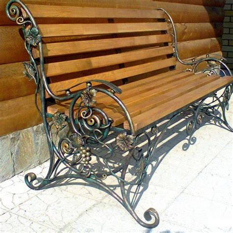 Кованые скамейки - купить кованые лавочки в Тюмени | Художественная ...