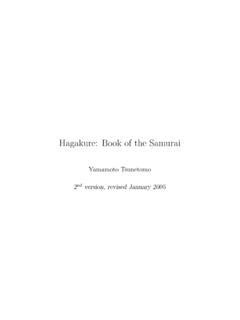 Hagakure: Book of the Samurai / hagakure-book-of-the-samurai.pdf / PDF4PRO