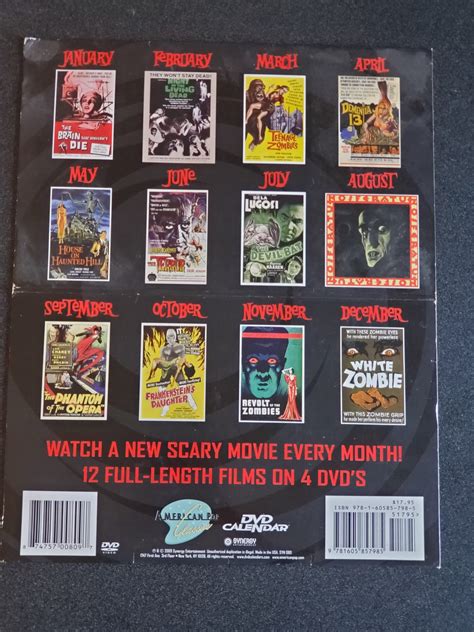 Vintage Monster Movies DVDS