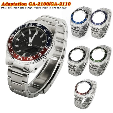 Casio G Shock Metal Case 2100 | Casio Ga2100 Stainless Steel - Ga2100 ...