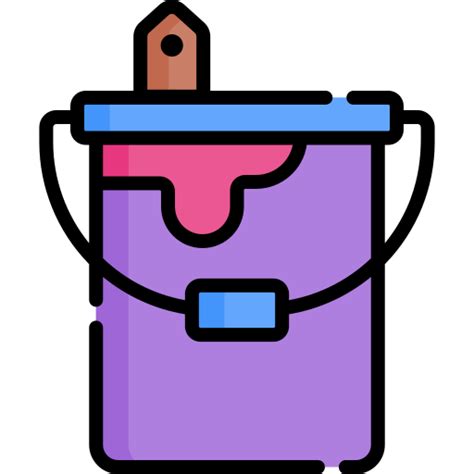 Paint Bucket Special Lineal Color Icon
