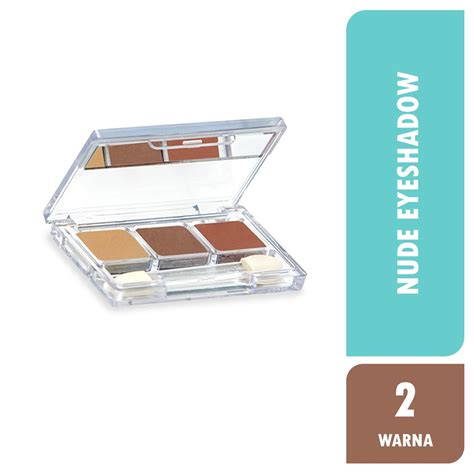 Jual Wardah Nude Eyeshadow 3 In 1 Shopee Indonesia
