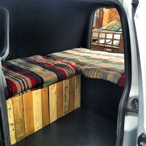 DIY Caddy Camper Pull Out Bed