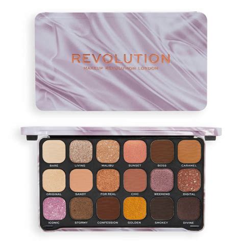 Makeup Revolution Forever Flawless Shadow Palette Nude Silk Nedysia