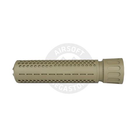 Atlas Custom Works KAC QDC Mock Suppressor With Flash Hider Color Tan