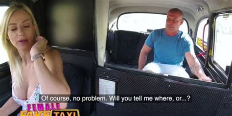 Female Fake Taxi Passenger Obsessed By Busty Blonde Drivers Huge Boobs Max Born Tnaflix