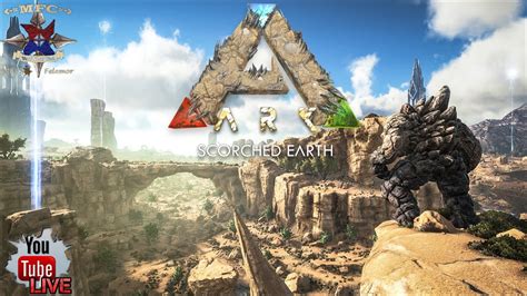 Ark Scorched Earth Inselrundflug Mit Lacu Youtube