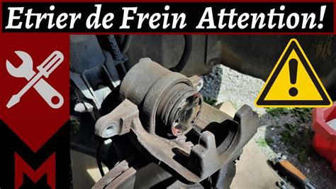 Comment Contr Ler Un Etrier De Frein Piston Etrier De Frein Grippe