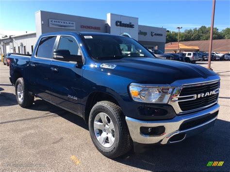 2020 Patriot Blue Pearl Ram 1500 Big Horn Crew Cab 4x4 135509889