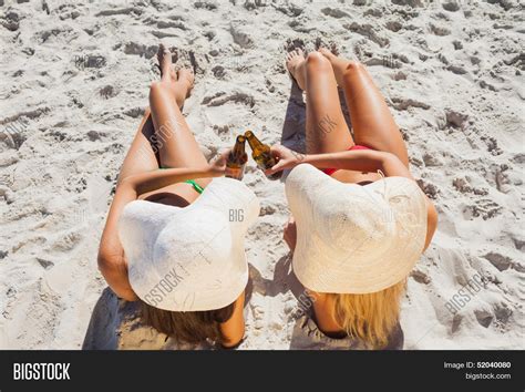 Sexy Blonde Brunette Image Photo Free Trial Bigstock