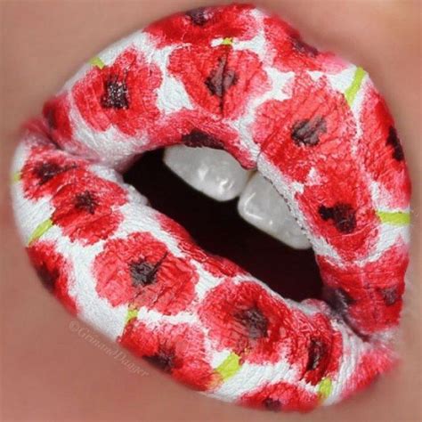 Lip Art Makeup Media Makeup Lipstick Art Cute Makeup Crazy Makeup